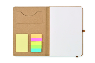 Logo trade corporate gifts picture of: A5 notebook recycled paper set