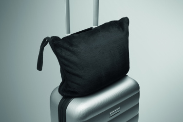 Logo trade promotional giveaways image of: 2 in 1 travel blanket set