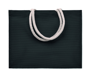 Logo trade promotional giveaways picture of: Jute bag with cotton handle
