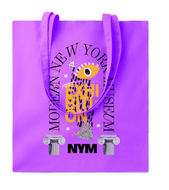 Logo trade business gifts image of: 140 gr/m² cotton shopping bag