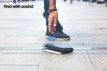 Logo trade promotional item photo of: Findcard RCS recycled plastic item finder card