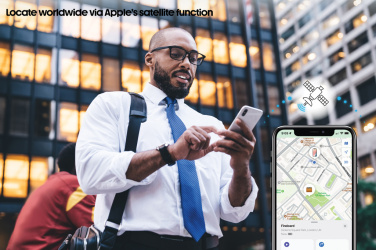 Logo trade promotional merchandise picture of: Findcard RCS recycled plastic item finder card