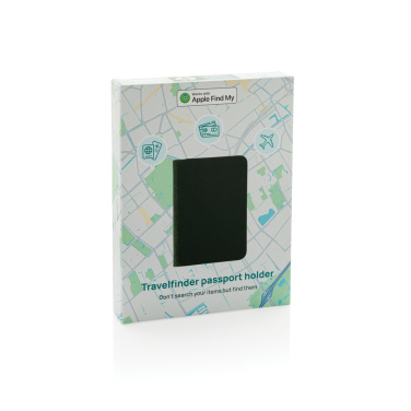 Logotrade promotional gift image of: Trackmate RCS rpolyester passport holder worldwide locating
