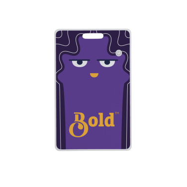 Logo trade promotional merchandise picture of: Findit RCS rplastic ultra-thin finder card rechargeable