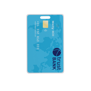 Logotrade promotional items photo of: Findit RCS rplastic ultra-thin finder card rechargeable