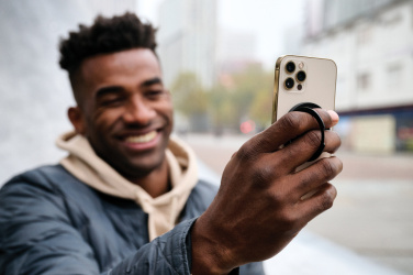 Logotrade promotional gifts photo of: Terra Magnetic RCS rplastic magnetic phone holder with ring