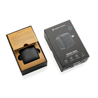 Logo trade corporate gifts image of: Urban Vitamin Santa Cruz RCS rplastc 70W GAN charger