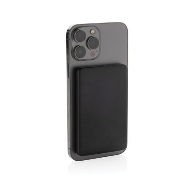 Logotrade promotional merchandise photo of: Orion RCS recycled aluminum 5000 mah 5W magnetic powerbank