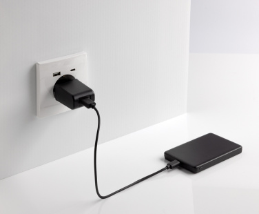 Logotrade advertising product picture of: Orion RCS recycled aluminum 5000 mah 5W magnetic powerbank