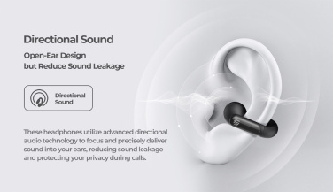 Logo trade promotional items picture of: Urban Vitamin Long Beach ENC rplastic wireless earbuds