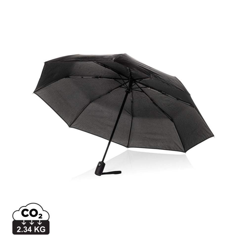 Logotrade business gift image of: Swiss Peak Vito Aware™ RPET 21 inch auto open/close umbrella