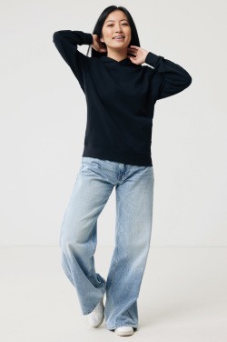 Logo trade promotional merchandise image of: Iqoniq Yengo recycled cotton hoodie with sidepockets