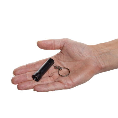Logotrade promotional items photo of: Flash RCS recycled aluminium keychain torch