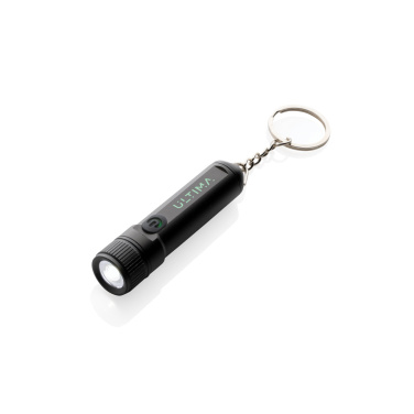 Logo trade corporate gifts picture of: Gear X rechargeable ultra bright keychain torch