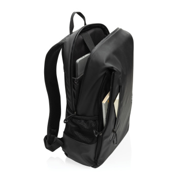 Logotrade promotional merchandise image of: Lima Aware™ RPET water resistant 15.6 laptop backpack