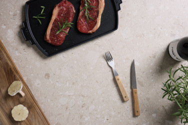 Logo trade corporate gifts picture of: VINGA Paso 8 pcs bbq cutlery set