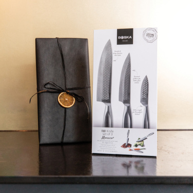 Logo trade advertising products picture of: BOSKA Kitchen Knives Monaco+, set of 3