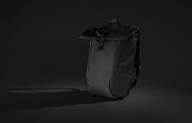 Logo trade promotional products picture of: Swiss Peak Aware™ RPET Leonard 15.6 inch laptop backpack