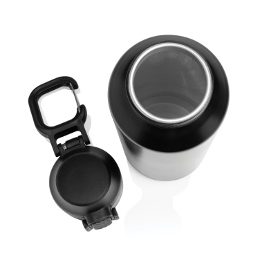 Logotrade advertising product image of: Via RCS Re-steel lockable sport bottle 600ML