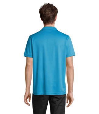 Logo trade promotional giveaways picture of: PITCHER UNISEX POLO