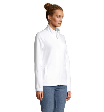 Logo trade advertising products picture of: NORTH WOMEN ZIPPED FLEECE