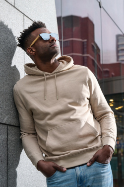 Logo trade promotional giveaways image of: Prism RCS recycled plastic sunglasses with bamboo frame