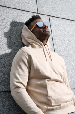 Logo trade promotional gift photo of: Prism RCS recycled plastic sunglasses with bamboo frame