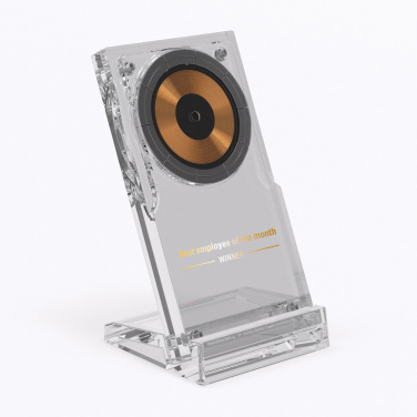 Logo trade promotional items picture of: Magcharge 15W magnetic wireless charging stand