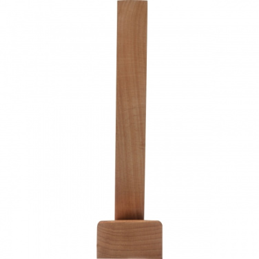 Logo trade promotional giveaways picture of: Trophy with bamboo base Oshawa