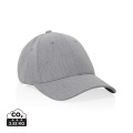 Milo AWARE™ recycled heather 6 panel cap 200gr, grey