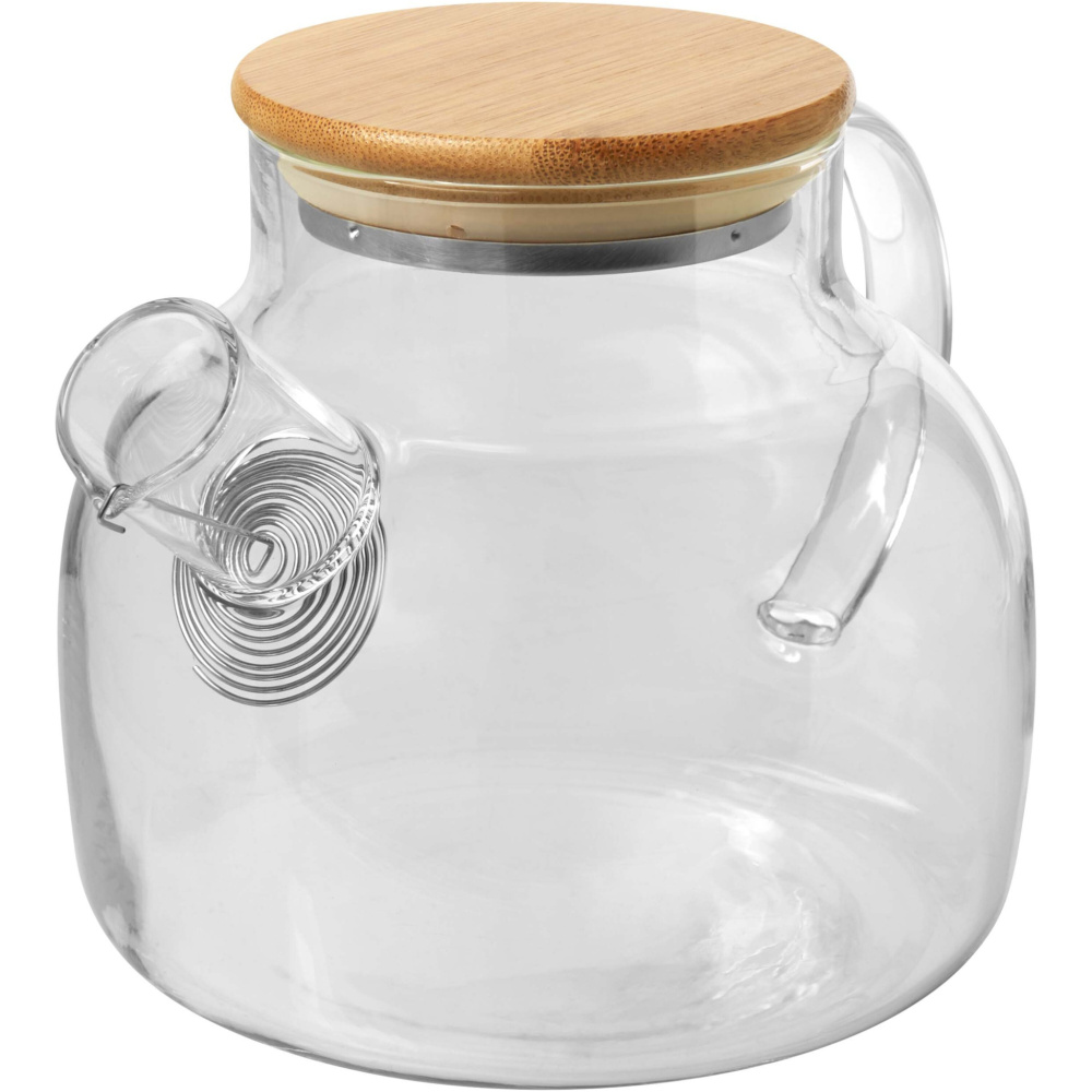 Logotrade promotional item image of: Zen tea pot with strainer and bamboo lid