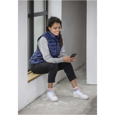 Logo trade corporate gifts picture of: Pallas women's GRS recycled insulated bodywarmer