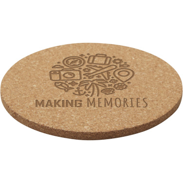 Logo trade promotional giveaways image of: Sencha cork coaster