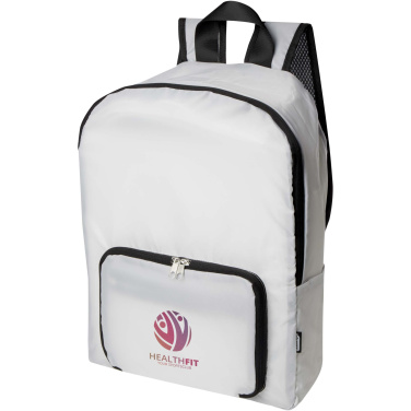 Logotrade promotional item image of: EcoFold RPET foldable backpack 15L