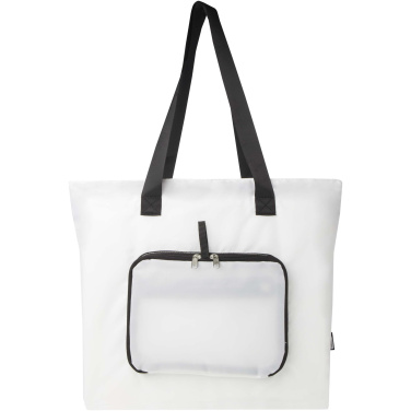 Logotrade promotional item picture of: EcoFold RPET foldable tote bag 16L