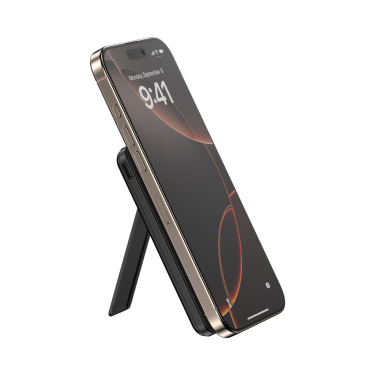 Logotrade corporate gift picture of: Urban Vitamin Redwood 5in1 5000mah 20W PD magnetic powerbank