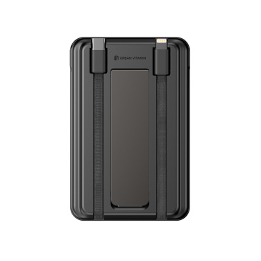 Logo trade business gifts image of: Urban Vitamin Redwood 5in1 5000mah 20W PD magnetic powerbank