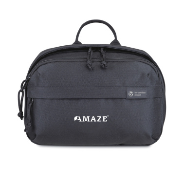 Logo trade advertising products image of: Renew AWARE™ rPET Toiletry Bag
