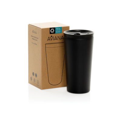 Logo trade promotional merchandise picture of: Aviana™ Rowan RCS Recycled Tumbler 500 ML