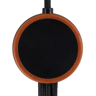 Logo trade business gifts image of: Cable 3in1 with illuminated logo - LH-ZM04