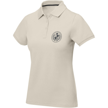 Logo trade promotional giveaway photo of: Calgary short sleeve women's polo