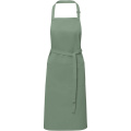 Andrea 240 g/m² apron with adjustable neck strap, Heather green