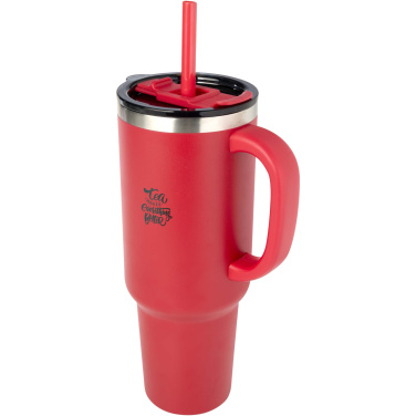 Logo trade promotional gifts picture of: Sydney 1200 ml copper vacuum insulated tumbler with straw