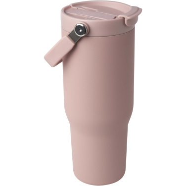 Logo trade promotional merchandise photo of: Bronx 900 ml RCS recycled stainless steel copper vacuum insulated tumbler with dual function lid
