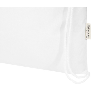 Logotrade promotional product picture of: Oregon Blend 140 g/m² GRS recycled drawstring bag 5L