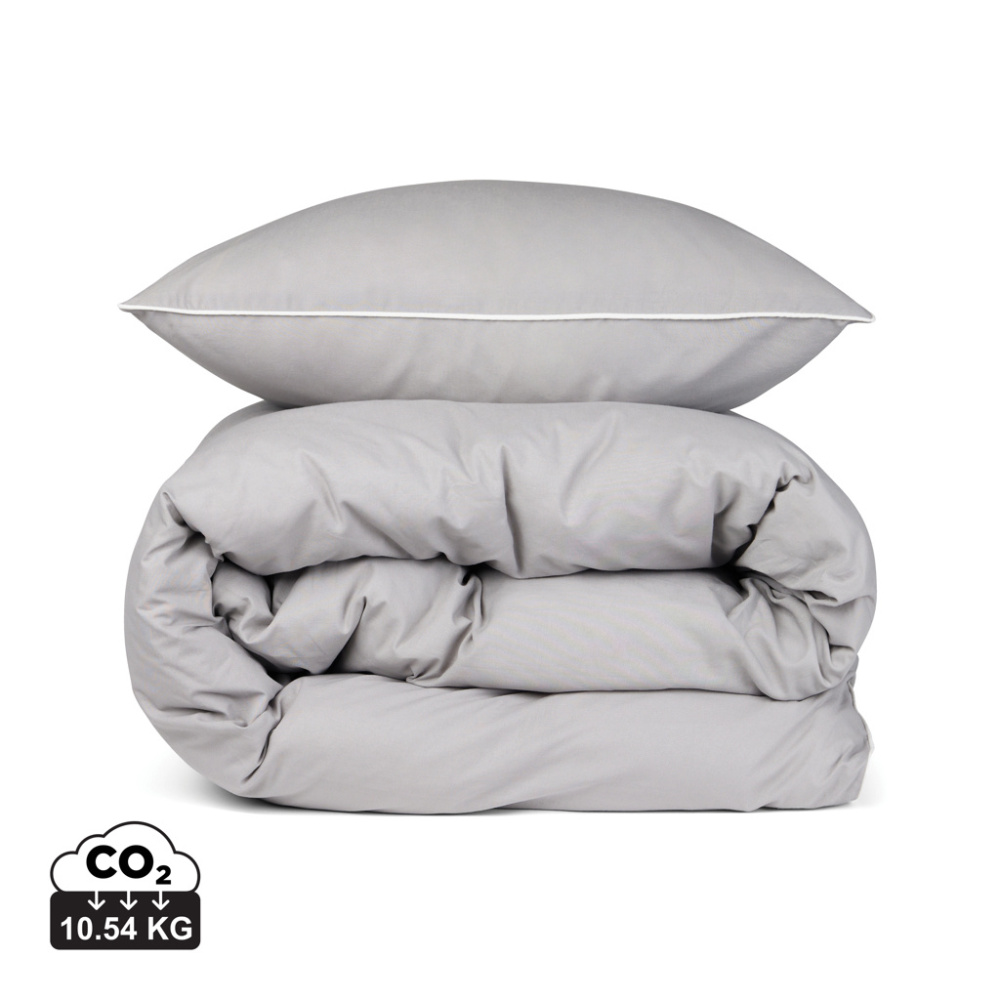 Logotrade corporate gift image of: VINGA Marston OCS organic cotton bed linen, 4 pcs set