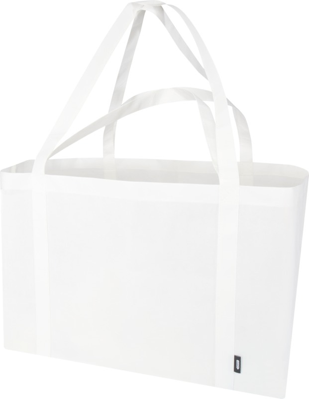 Logo trade corporate gift photo of: Jumbo GRS recycled non-woven extra large tote bag 65L