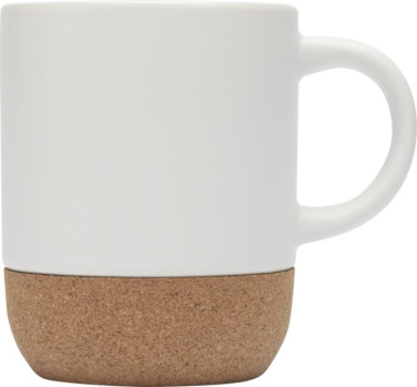 Logotrade promotional product image of: Billie 300 ml ceramic sublimation mug with cork details