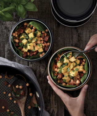 Logotrade promotional gifts photo of: Black+Blum Glass Lunch Bowl 750ml