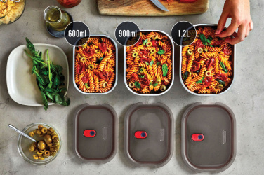 Logo trade promotional giveaways picture of: Black+Blum Mealprep Box 3pcs Set Small, Medium, Large